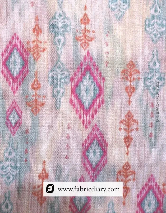 Geometric printed fabric wholesale in Faizabad