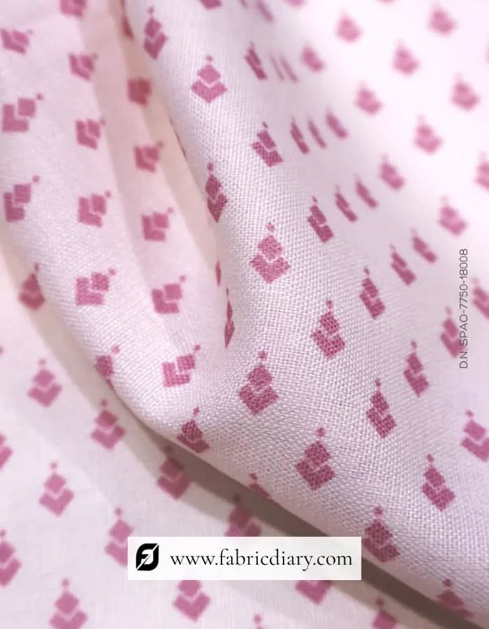 Paint-style floral printed fabric bulk in Nashik