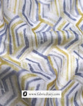 Bulk geometric fabric for menswear from Erode
