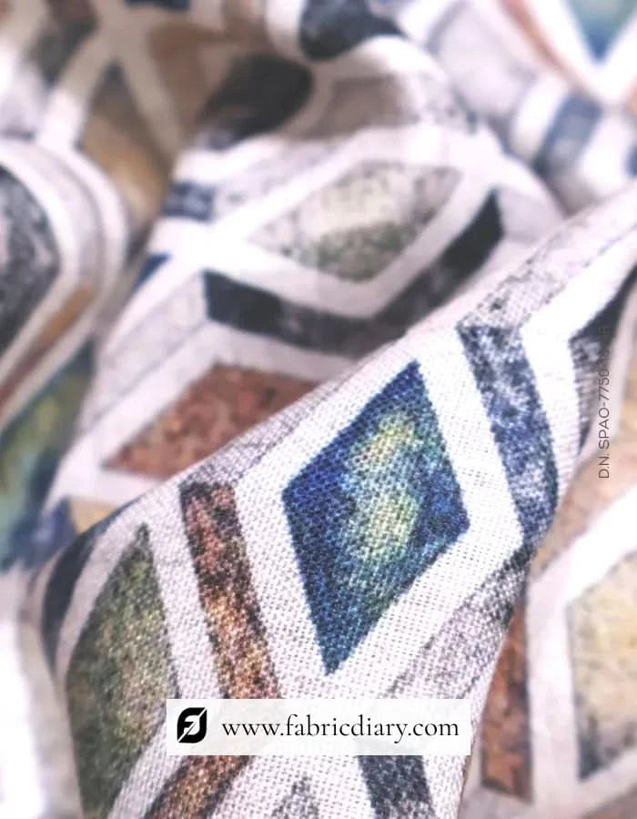 Geometric printed fabric bulk in Jammu for kurtas