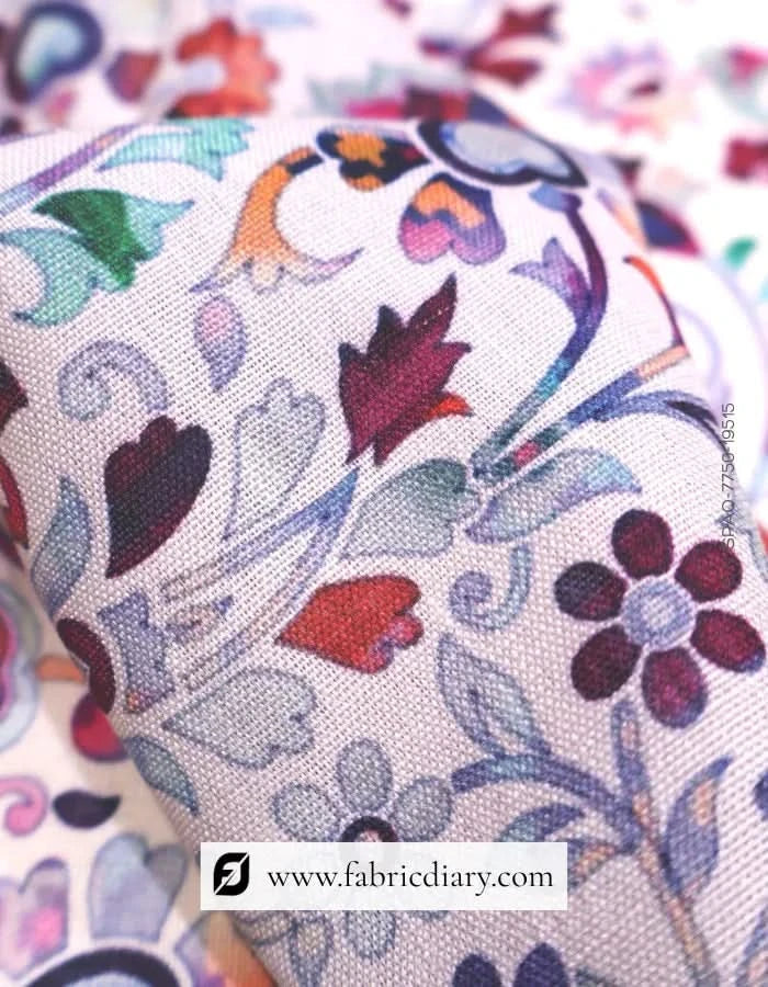 Abstract printed fabric bulk stockist in Nagpur