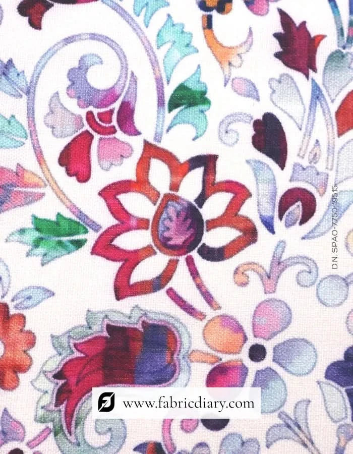 Bulk abstract printed fabric manufacturer in Lucknow