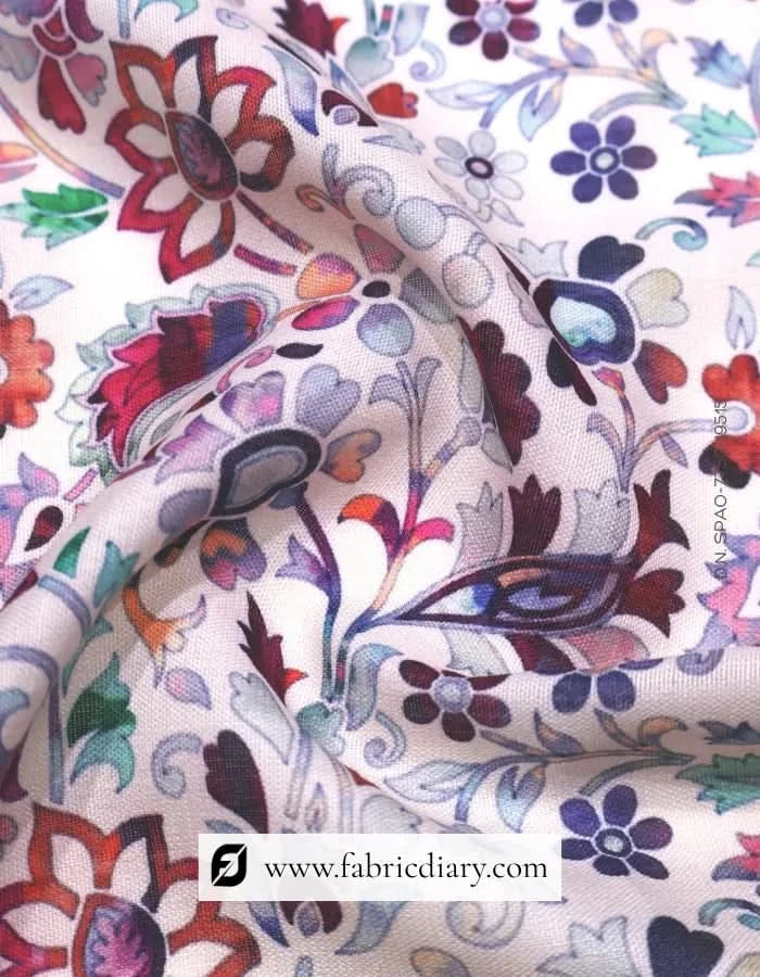 Abstract printed fabric bulk stockist in Nagpur