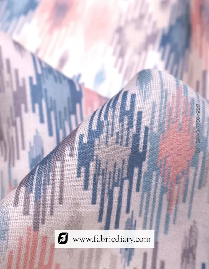 Digital abstract printed fabric in Kharagpur wholesale