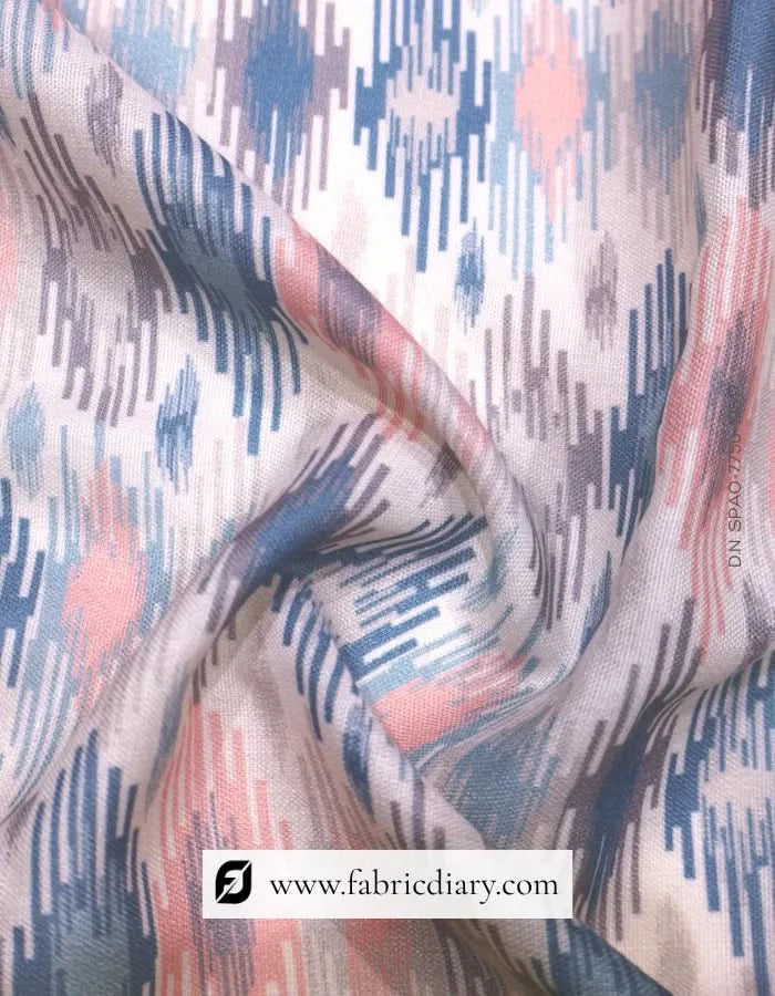 Digital abstract printed fabric in Kharagpur wholesale