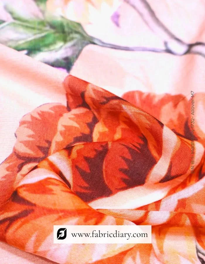Floral muslin kidswear fabric Bangladesh wholesale textile