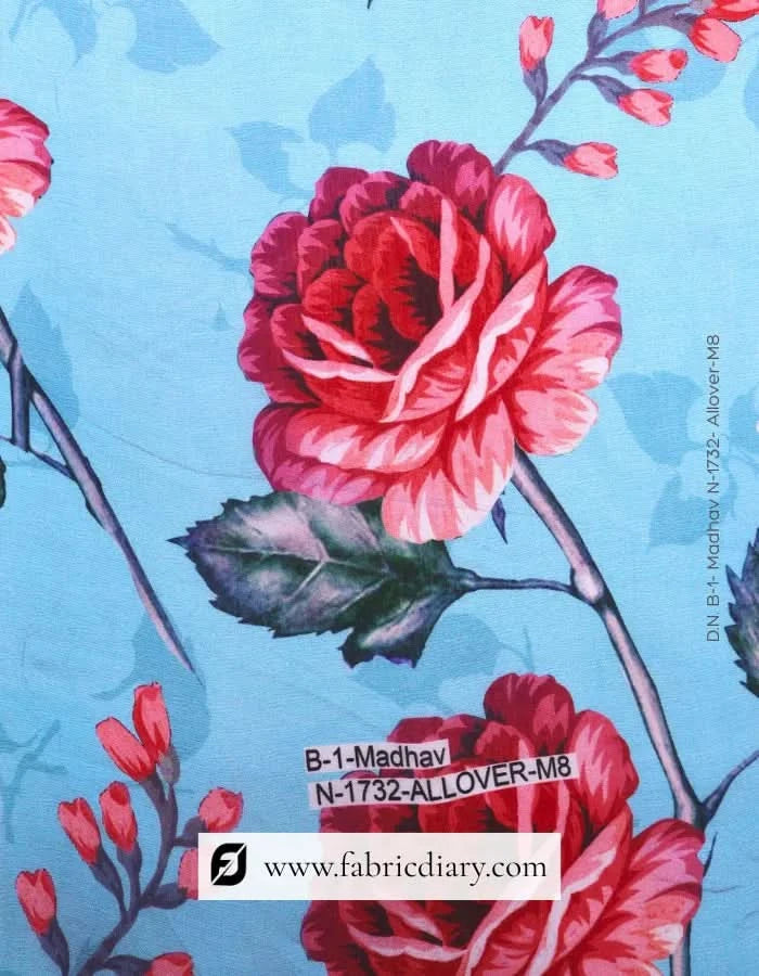 Floral muslin maxi dress fabric in Sri Lanka wholesale