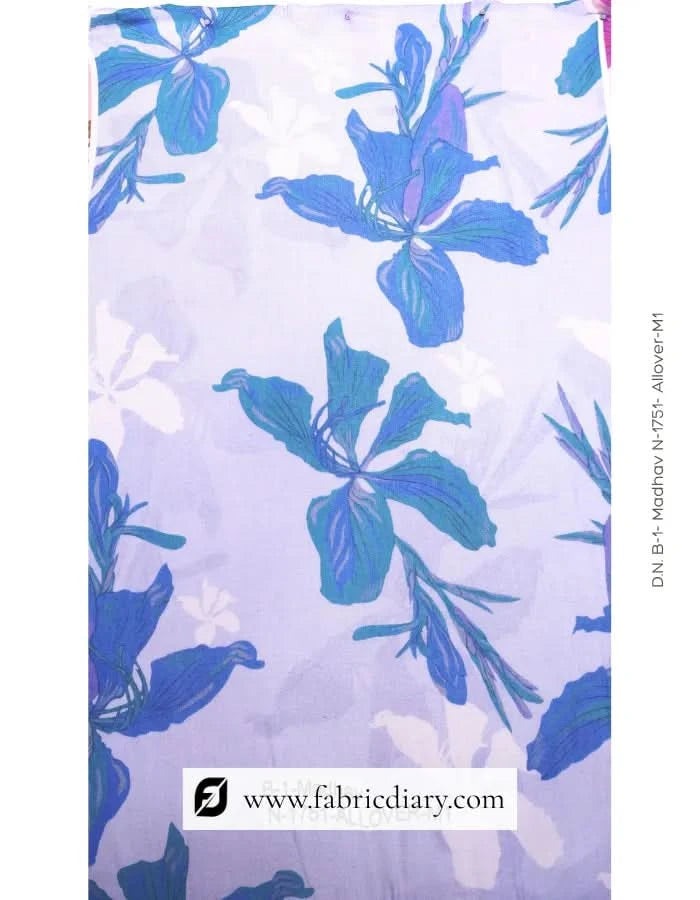 Floral muslin partywear fabric Ghana textile exporters