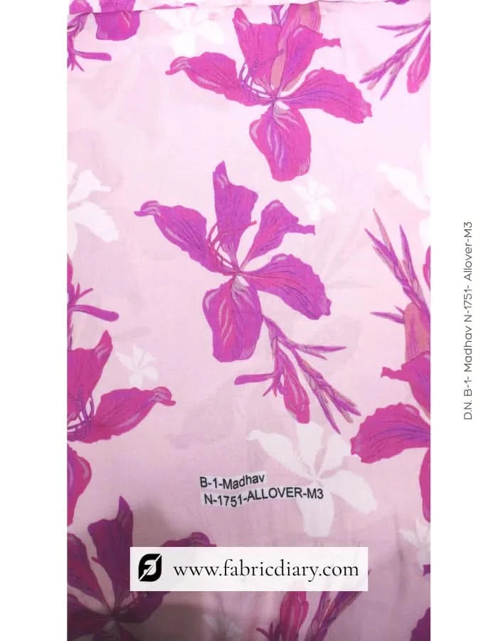 Wholesale floral muslin kidswear fabric in Israel market