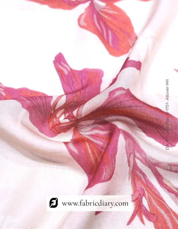 Wholesale floral muslin fabric in Kazakhstan boutiques