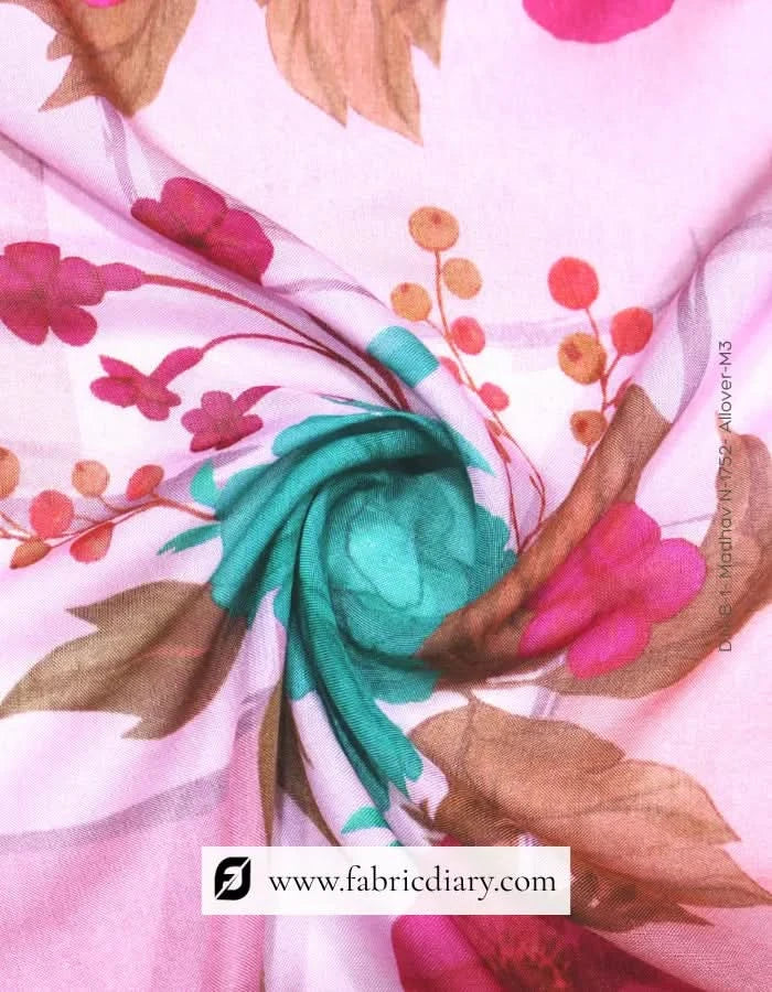 Muslin floral cotton wear fabric Finland boutique buyers