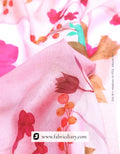 Vintage floral muslin blouse fabric Ireland fashion bulk