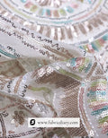 Multicolor Designer Sequins Fabric for Prom, Gowns, Lehengas, and Sarees – #83
