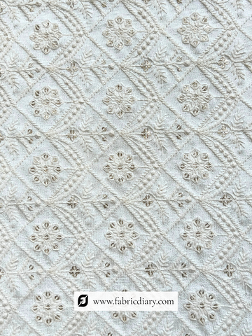 Beautiful Sherwani Embroidery Fabric