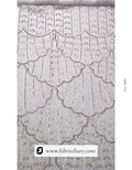 Get Copper-gold embroidered fabric – ethnic sequin material for women’s dresses