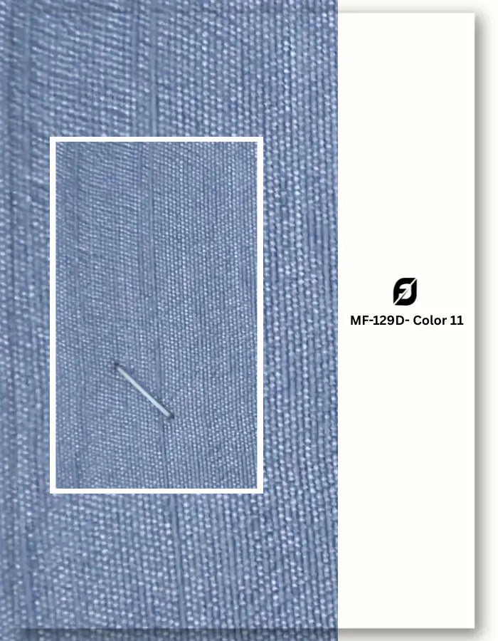 Power blue viscose raw silk fabric for special occasion bulk