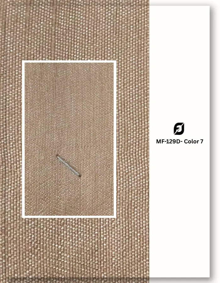 Medium beige viscose raw silk fabric for evening wear bulk