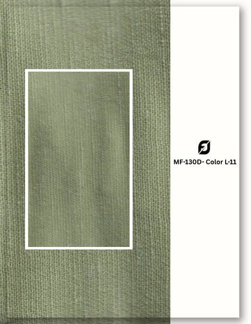Mehendi green blend linen satin fabric for festive wear