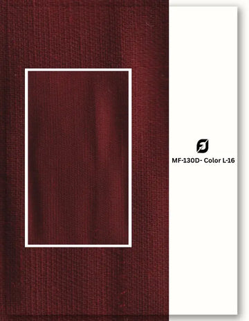 Maroon blend linen satin fabric for traditional menswear
