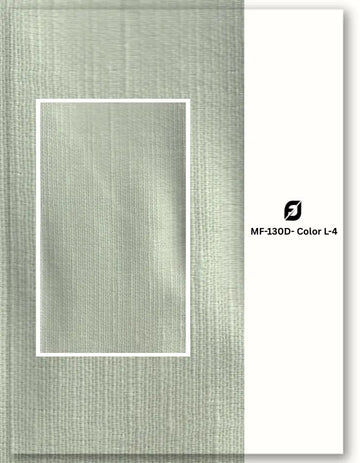 Mint gray blend linen satin fabric for western dresses