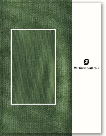 Dark green blend linen satin fabric for ethnic wear outfits