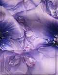 boutique floral silk fabric for designer dresses