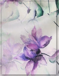 flared floral silk fabric for trendy dresses