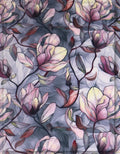 luxury floral silk fabric for premium dresses