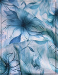 stylish floral silk fabric for modern outfits