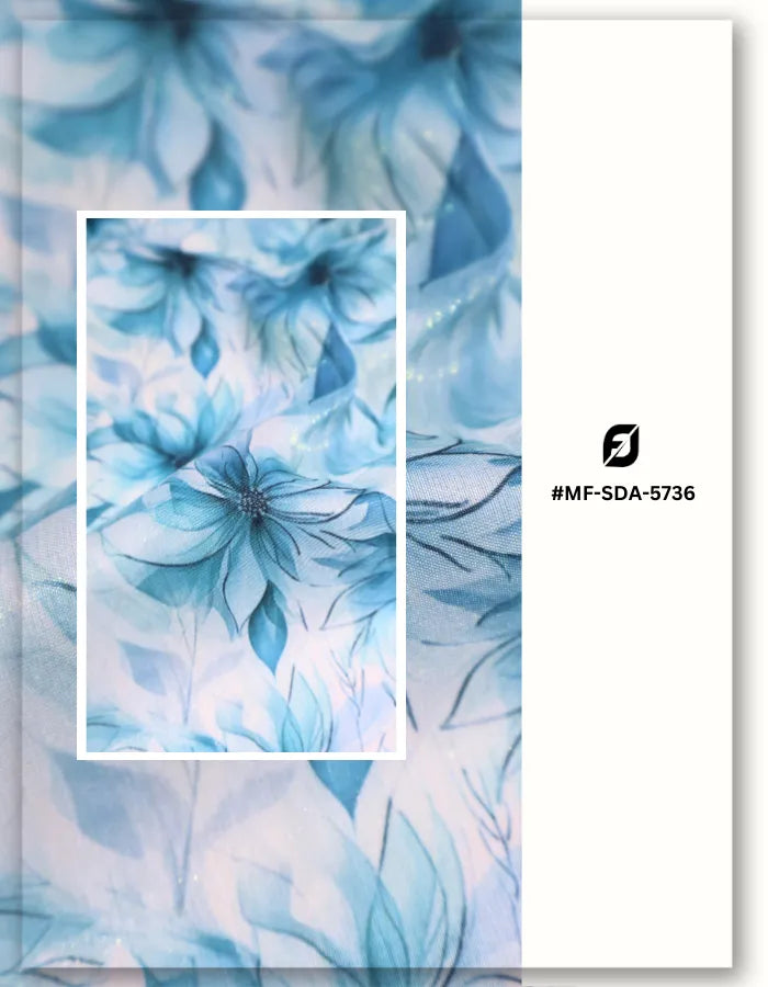 luxury floral silk fabric for premium wardrobe