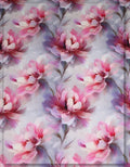 lightweight floral silk fabric for summer outfits