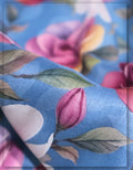digital floral silk fabric for modern clothing styles