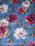 couture floral silk fabric for luxury evening gowns