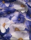 kaftan dress floral silk fabric lightweight elegant wear