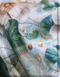 high low dress floral silk fabric trendy elegant look