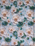 bridal party floral silk fabric luxury wedding outfits