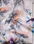 Gucci floral silk fabric for empire dress luxury feel