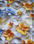 luxury floral silk fabric for premium clothing line