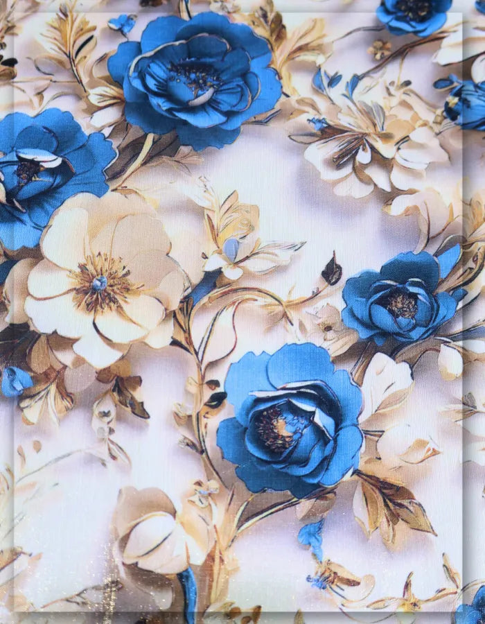 luxury printed silk fabric for stylish outfits