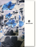 high fashion silk floral fabric for runway dresses