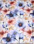 high quality silk floral fabric for elegant fashion wear
