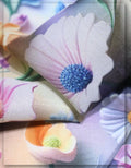 boutique designer floral silk fabric for luxury dress