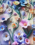 soft luxury floral silk fabric for elegant women clothing