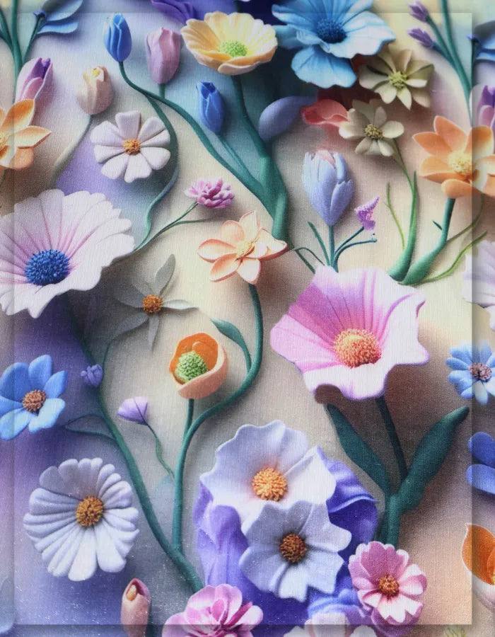 soft luxury floral silk fabric for elegant women clothing