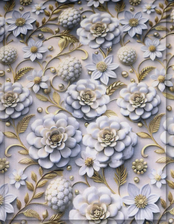 Indian style floral silk fabric for kimono dress women