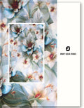 luxury floral silk fabric for beach dress flowy soft texture