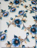 Gucci floral silk fabric for empire waist dress elegant flow