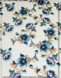 boutique silk floral fabric for boho dress lightweight comfort