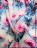 designer Gucci floral silk fabric for luxury clothing
