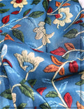 premium floral silk fabric for couture clothing